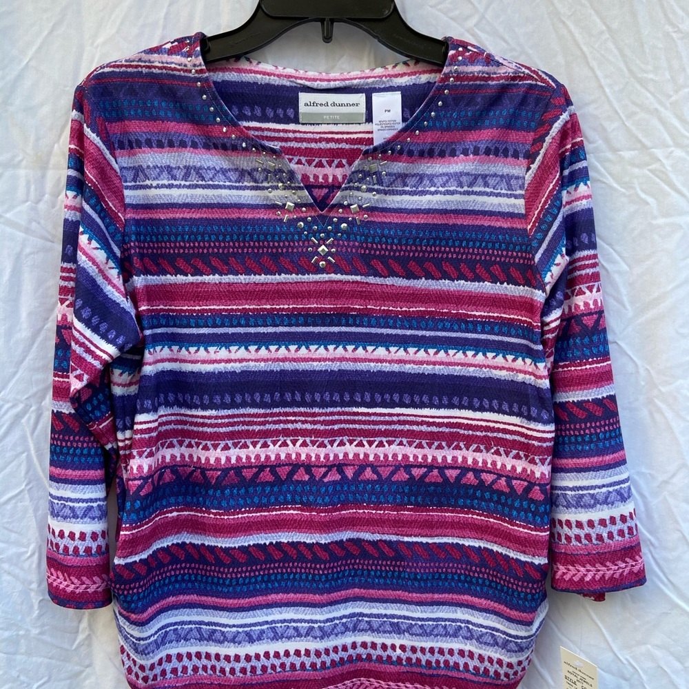 NWT Alfred Dunner Top PM